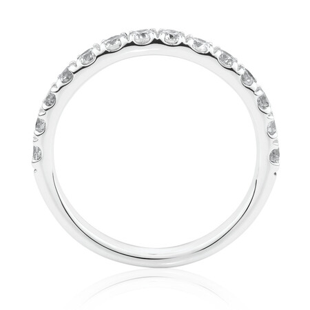 Evermore Wedding Band with 3/4 Carat TW Diamonds in 14kt White Gold Evermore Wedding Band with 3/4 Carat TW Diamonds in 14kt White Gold