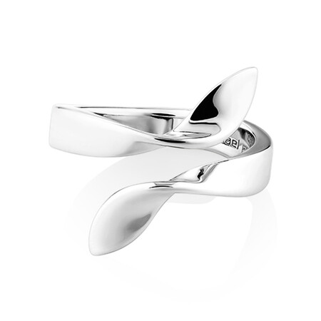 Sculpture Open Ribbon Ring in Sterling Silver Sculpture Open Ribbon Ring in Sterling Silver