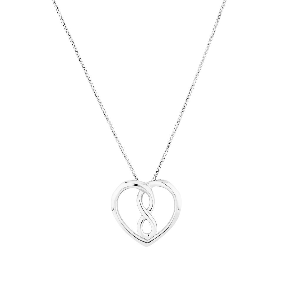 Michael hill infinity heart necklace cheap