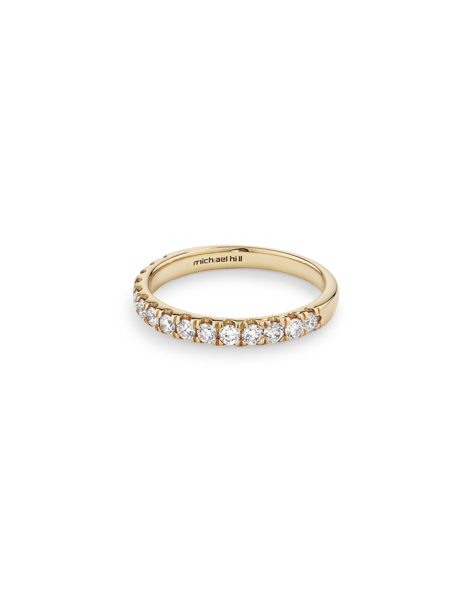 0.50 Carat TW Claw Set Diamond Ring in 18kt Yellow Gold