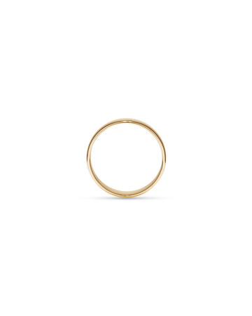 Lite Half Round Wedding Band in 10kt Yellow Gold Lite Half Round Wedding Band in 10kt Yellow Gold