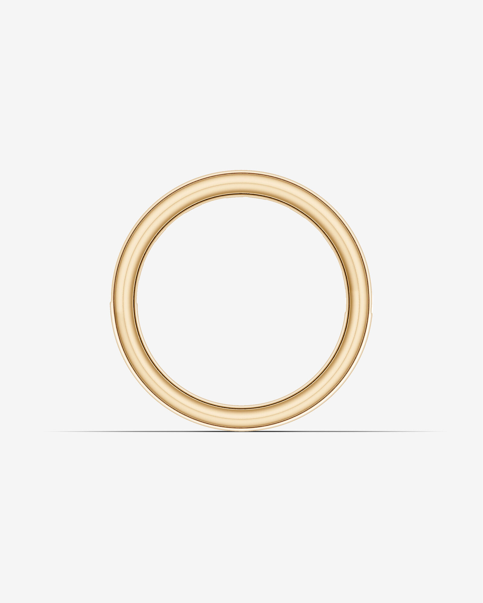 Alliance en or jaune 14 K avec diamants totalisant 0,50 ct
