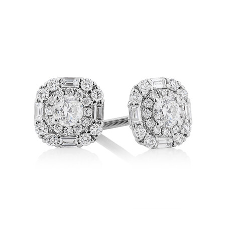 Sir Michael Hill Designer Fashion Earrings with 0.45 Carat TW of Diamonds in 18kt White Gold Sir Michael Hill Designer Fashion Earrings with 0.45 Carat TW of Diamonds in 18kt White Gold