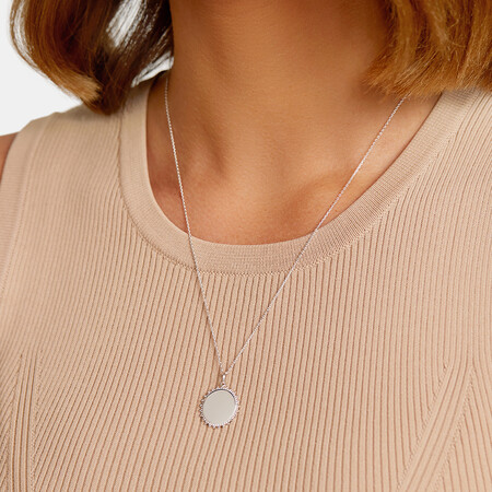 50cm (20") Pendant in Sterling Silver 50cm (20") Pendant in Sterling Silver