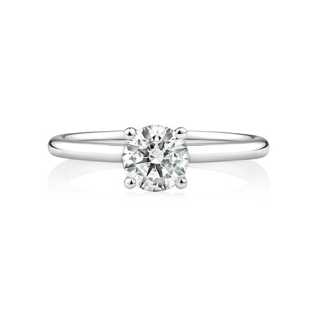 0.70 Carat Laboratory-Created Diamond Ring in 14kt White Gold 0.70 Carat Laboratory-Created Diamond Ring in 14kt White Gold