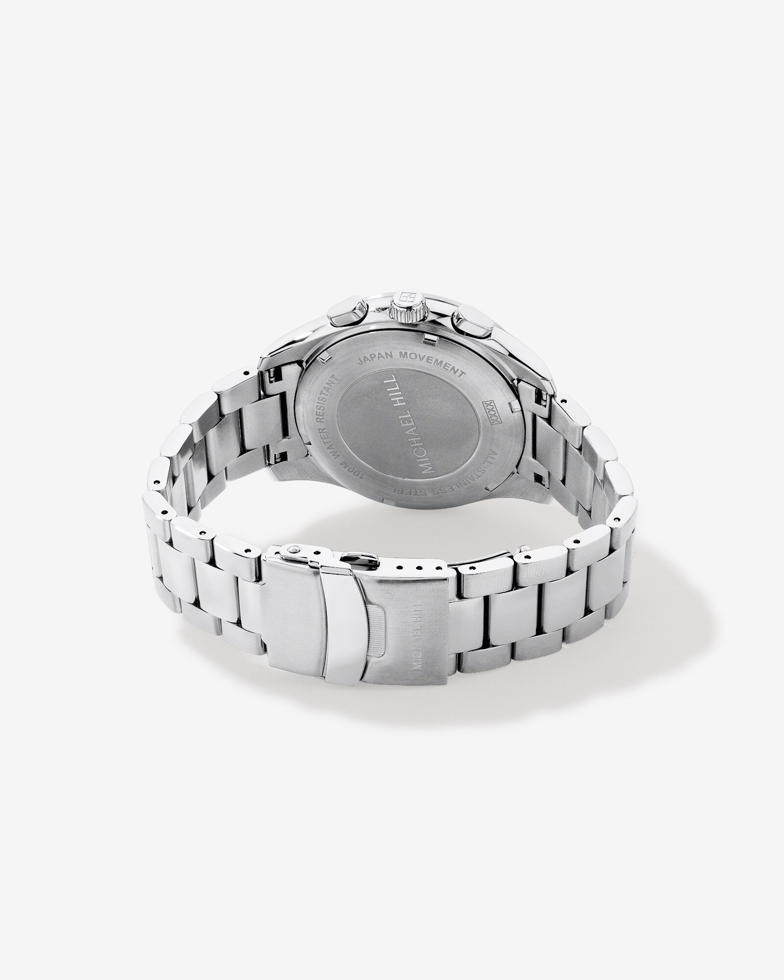 Men's Solar Chronograph Watch in Stainless Steel