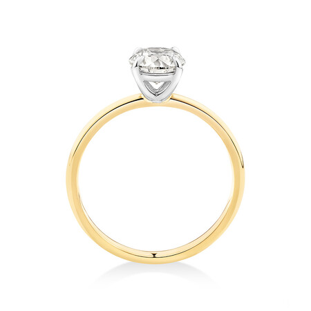 Southern Star Solitaire Engagement Ring with 1.00 Carat TW of Diamonds in 18kt Yellow Gold Southern Star Solitaire Engagement Ring with 1.00 Carat TW of Diamonds in 18kt Yellow Gold