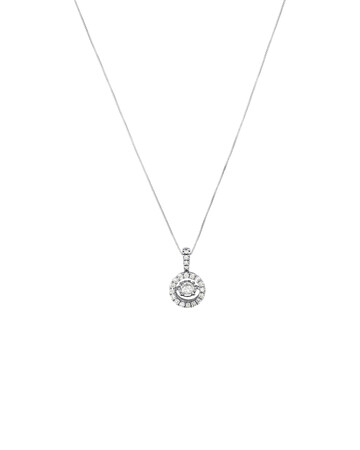 Everlight Pendant with 0.75 Carat TW of Diamonds in 14kt White Gold Everlight Pendant with 0.75 Carat TW of Diamonds in 14kt White Gold