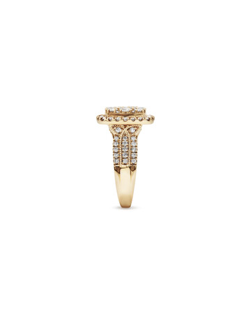 Ring with 2 Carat TW of Diamonds in 10kt Yellow Gold Ring with 2 Carat TW of Diamonds in 10kt Yellow Gold