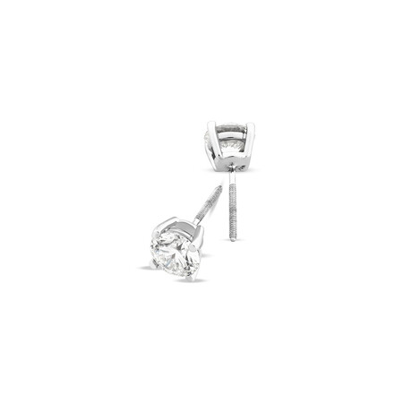 1.40 Carat TW Laboratory-Created Diamond Stud Earrings in 14kt White Gold 1.40 Carat TW Laboratory-Created Diamond Stud Earrings in 14kt White Gold