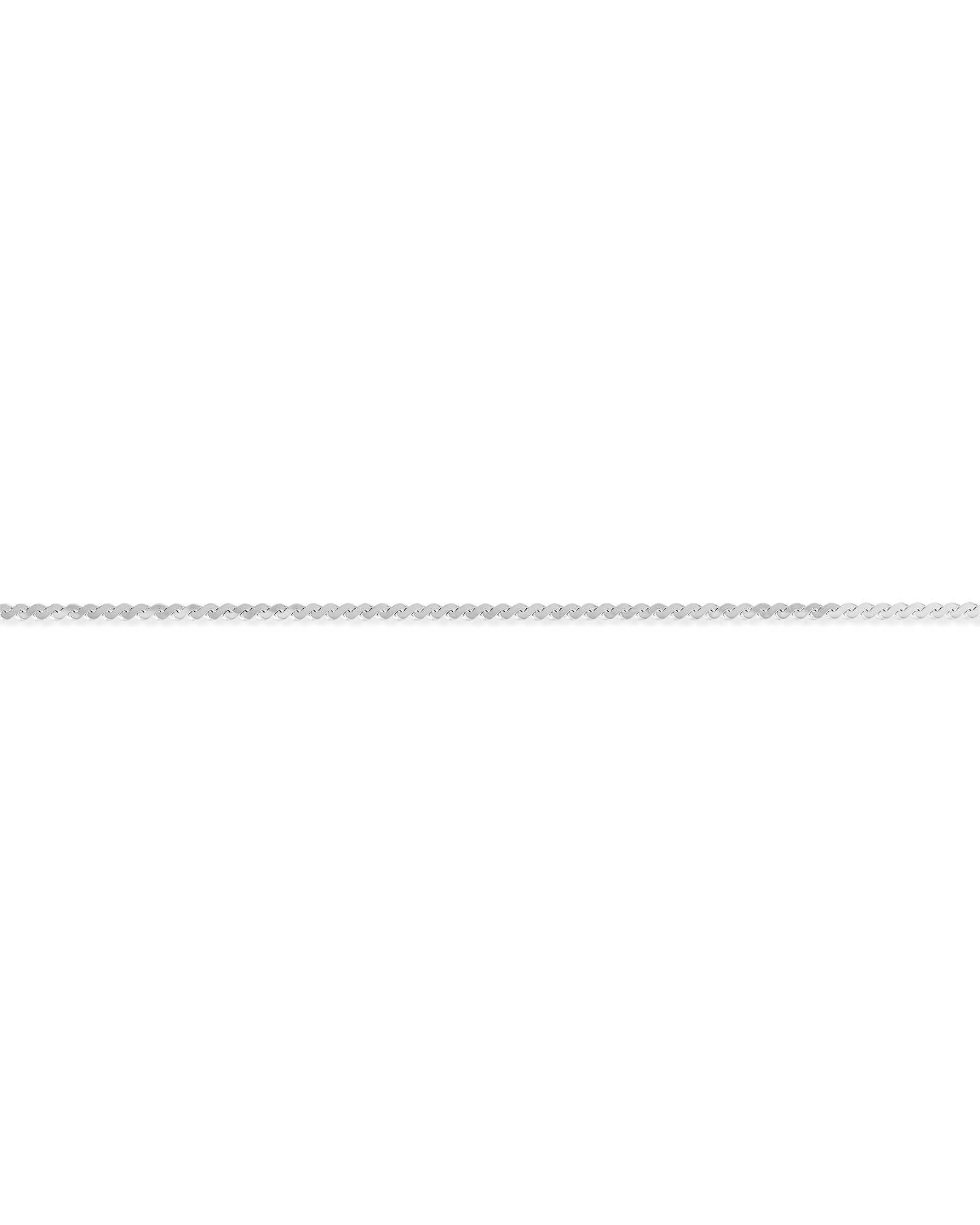 19cm (7.5") Serpentine Bracelet in Sterling Silver