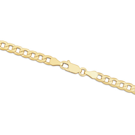60cm (24") Curb Chain in 10kt Yellow Gold 60cm (24") Curb Chain in 10kt Yellow Gold