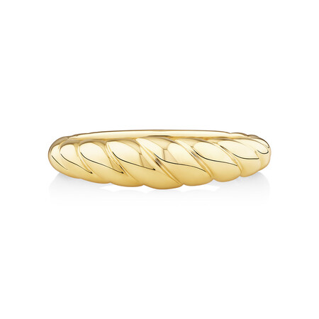 Narrow Croissant Ring in 10kt Yellow Gold Narrow Croissant Ring in 10kt Yellow Gold