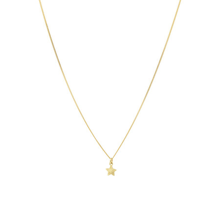 Star Pendant in 10kt Yellow Gold Star Pendant in 10kt Yellow Gold