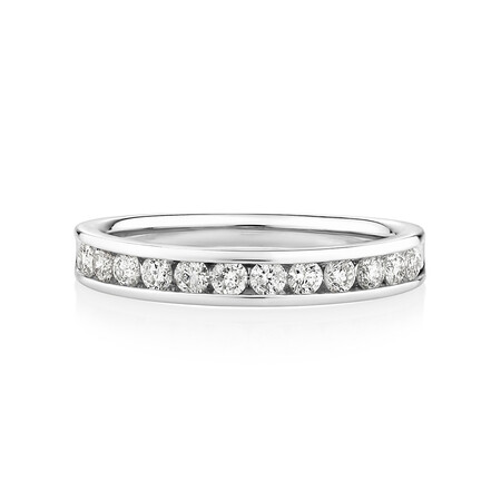Prelude Wedding Band with 0.50 Carat TW of Diamonds in 14kt White Gold Prelude Wedding Band with 0.50 Carat TW of Diamonds in 14kt White Gold