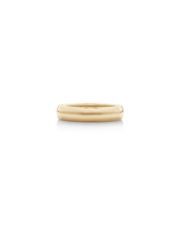 High Domed Wedding Band in 10kt Yellow Gold High Domed Wedding Band in 10kt Yellow Gold