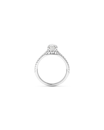 Pear Solitaire Engagement Ring with 1.12ct TW of Diamonds in 14kt White Gold Pear Solitaire Engagement Ring with 1.12ct TW of Diamonds in 14kt White Gold