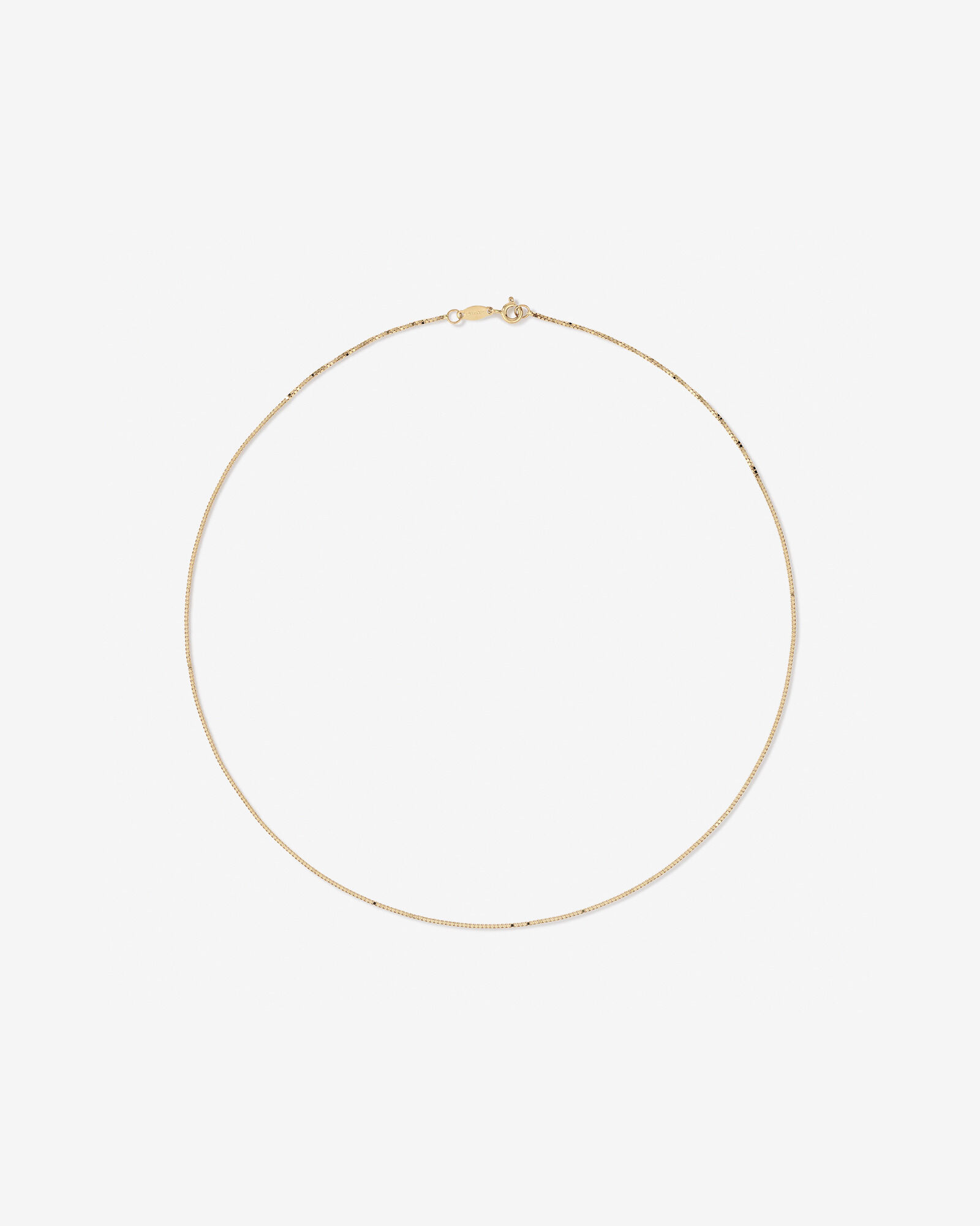 45cm (18") Box Chain in 10kt Yellow Gold