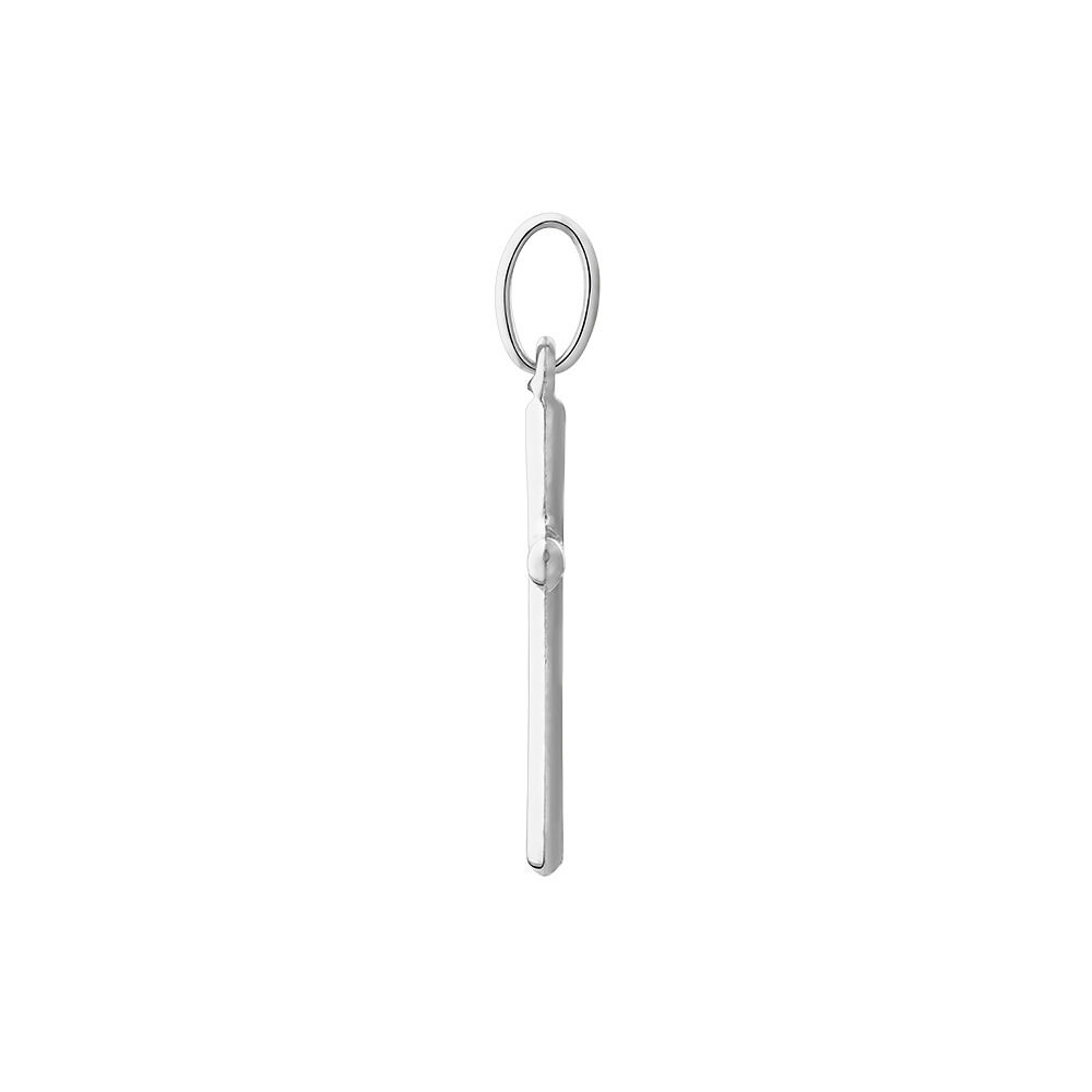 Cross Pendant in 10kt White Gold