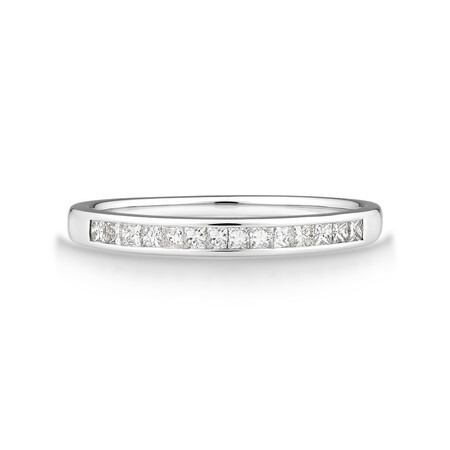 Evermore Wedding Band with 0.25 Carat TW of Diamonds in 14kt White Gold Evermore Wedding Band with 0.25 Carat TW of Diamonds in 14kt White Gold