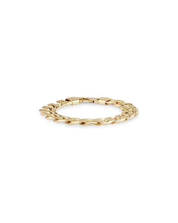 Men's Curb Bracelet in 10kt Yellow Gold Men's Curb Bracelet in 10kt Yellow Gold