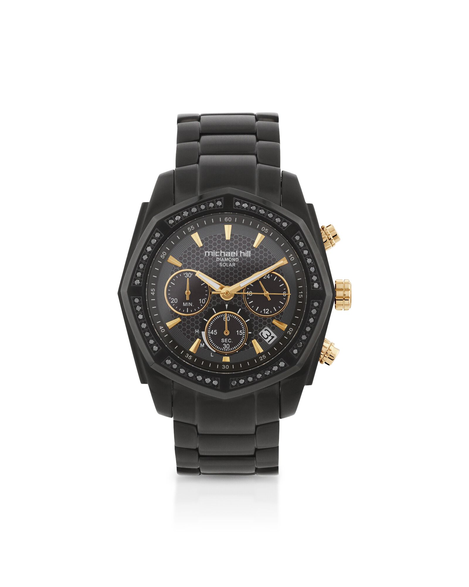 Michael hill gold diamond watch top