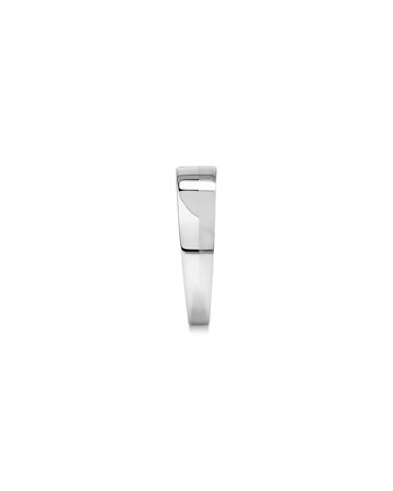 Men's Ring with Diamonds in 10kt White Gold Men's Ring with Diamonds in 10kt White Gold