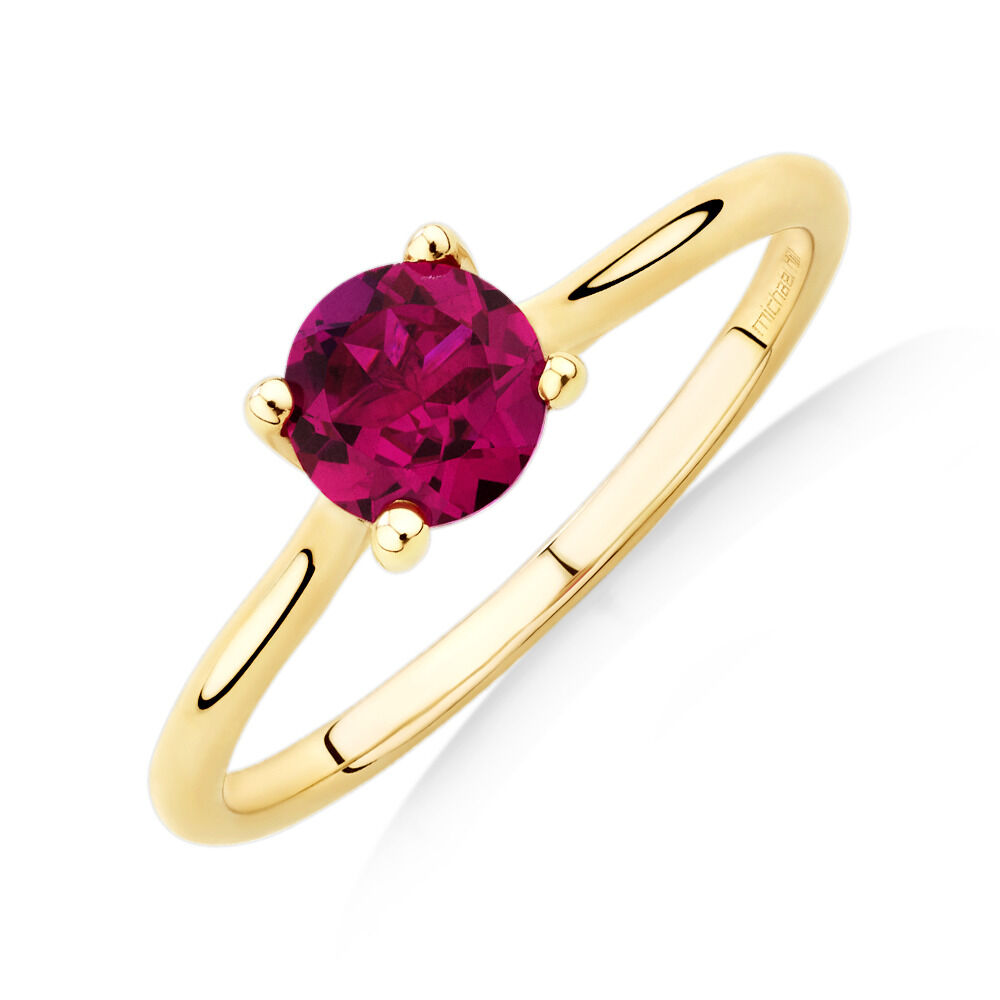 Michael Hill Ruby Rings 2024 www.alhudapk