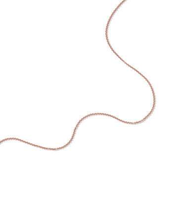 50cm (20") Hollow Belcher Chain in 10kt Rose Gold 50cm (20") Hollow Belcher Chain in 10kt Rose Gold