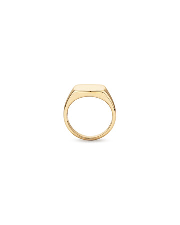 Men's Signet Ring in 10kt Yellow Gold Men's Signet Ring in 10kt Yellow Gold
