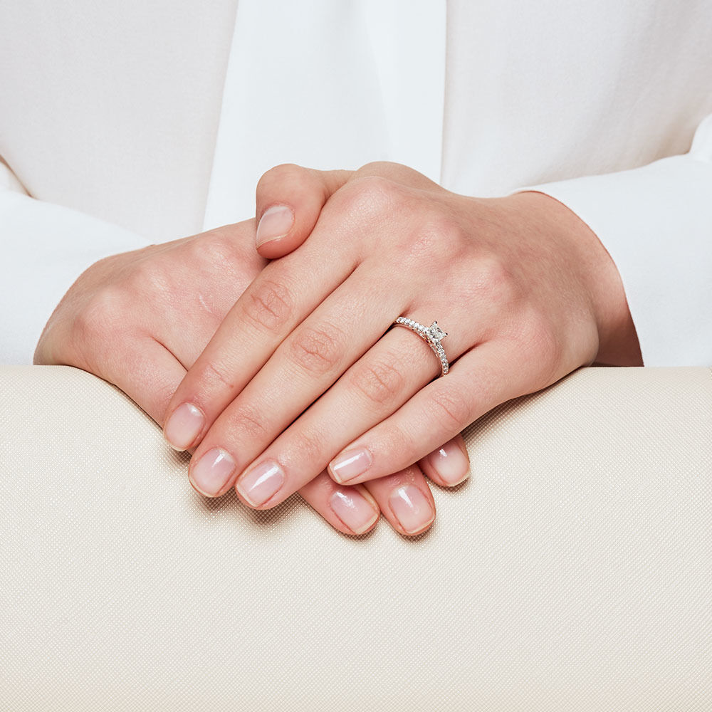 Michael Hill Aria Engagement Ring 2024 www.alhudapk
