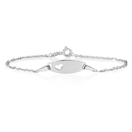 Identity Bracelet in Sterling Silver Identity Bracelet in Sterling Silver