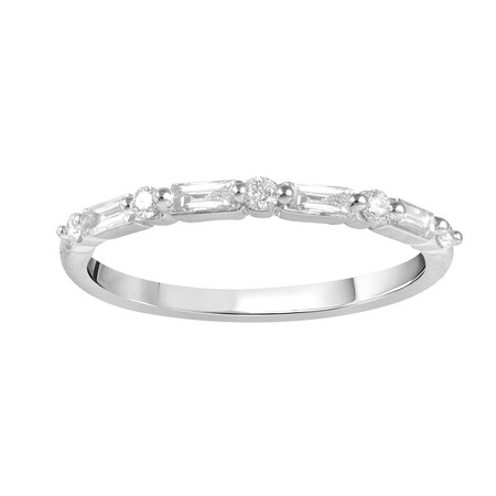 Ring with 1/4 Carat TW of Diamonds in 10kt White Gold Ring with 1/4 Carat TW of Diamonds in 10kt White Gold