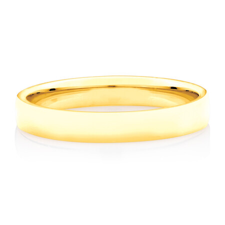 3mm Half Round Wedding Band in 10kt Yellow Gold 3mm Half Round Wedding Band in 10kt Yellow Gold