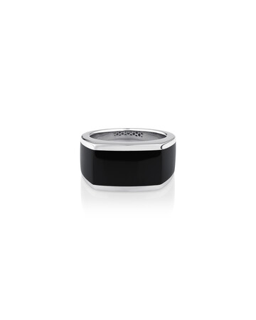 Men's Ring with Black Onyx in Sterling Silver Men's Ring with Black Onyx in Sterling Silver
