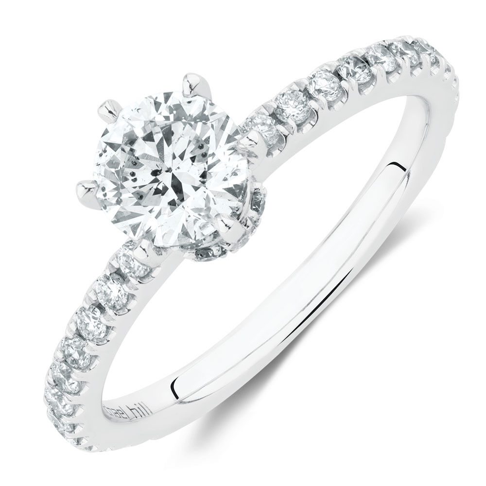 Michael hill 2025 marquise engagement ring
