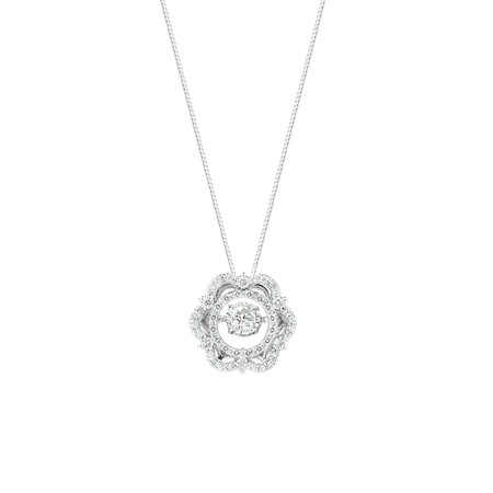Everlight Pendant with 3/8 Carat TW of Diamonds in 10kt White Gold Everlight Pendant with 3/8 Carat TW of Diamonds in 10kt White Gold