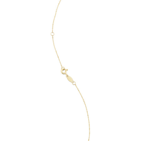 Cross Pendant with 0.10 Carat TW of Diamonds in 10kt Yellow Gold Cross Pendant with 0.10 Carat TW of Diamonds in 10kt Yellow Gold