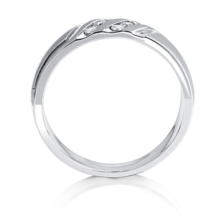 Men's Ring with 1/4 Carat TW of Diamonds in 10kt White Gold Men's Ring with 1/4 Carat TW of Diamonds in 10kt White Gold