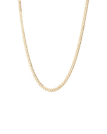 55cm (22") Curb Chain in 10kt Yellow Gold 55cm (22") Curb Chain in 10kt Yellow Gold