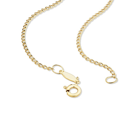 50cm (20") Curb Chain in 10kt Yellow Gold 50cm (20") Curb Chain in 10kt Yellow Gold