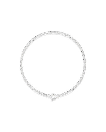 45cm (18") 6.5mm-7mm Width Belcher Chain in Sterling Silver 45cm (18") 6.5mm-7mm Width Belcher Chain in Sterling Silver