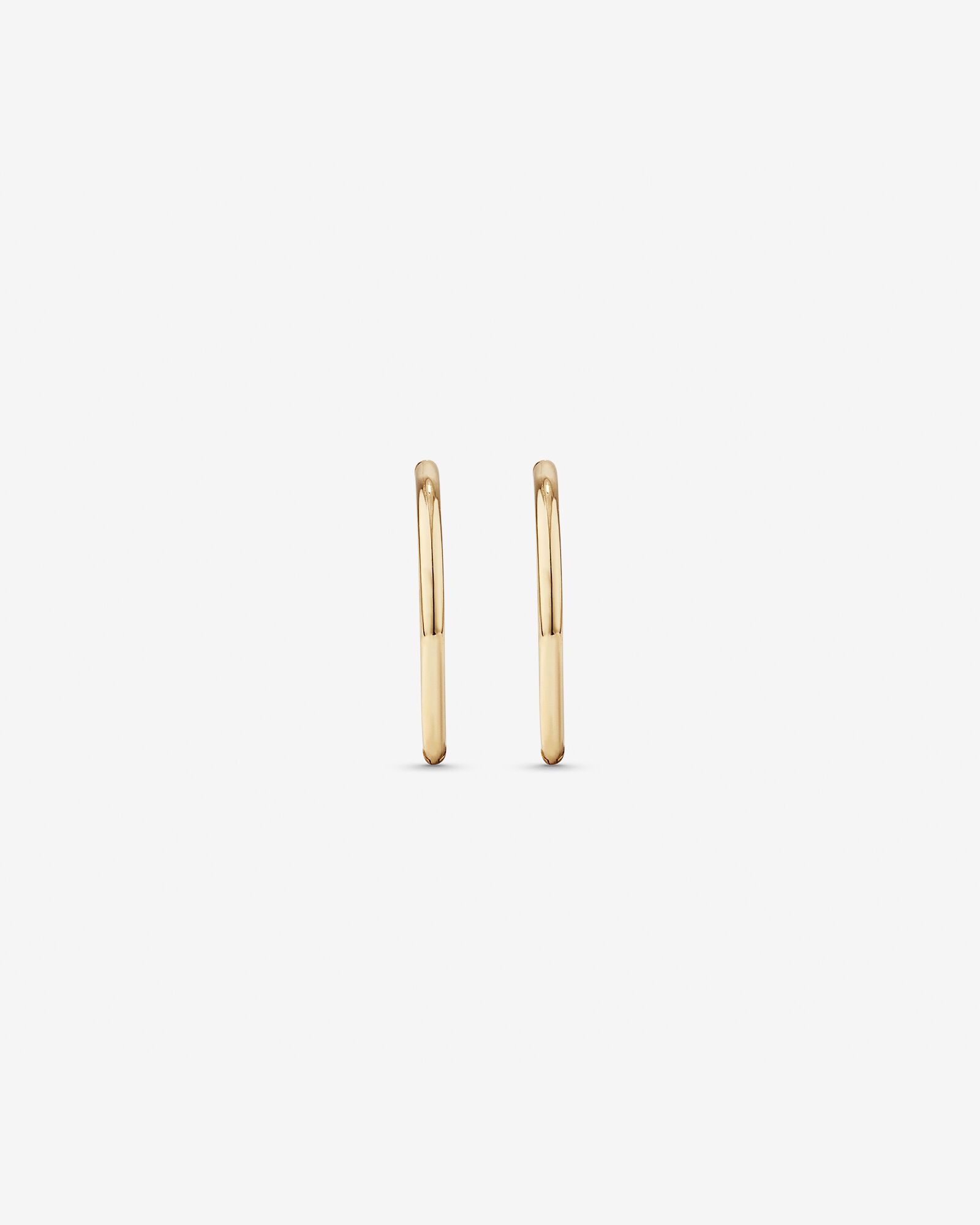 12mm Sleepers 10kt Yellow Gold