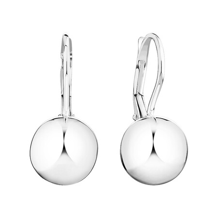 Euroball Earrings in Sterling Silver Euroball Earrings in Sterling Silver