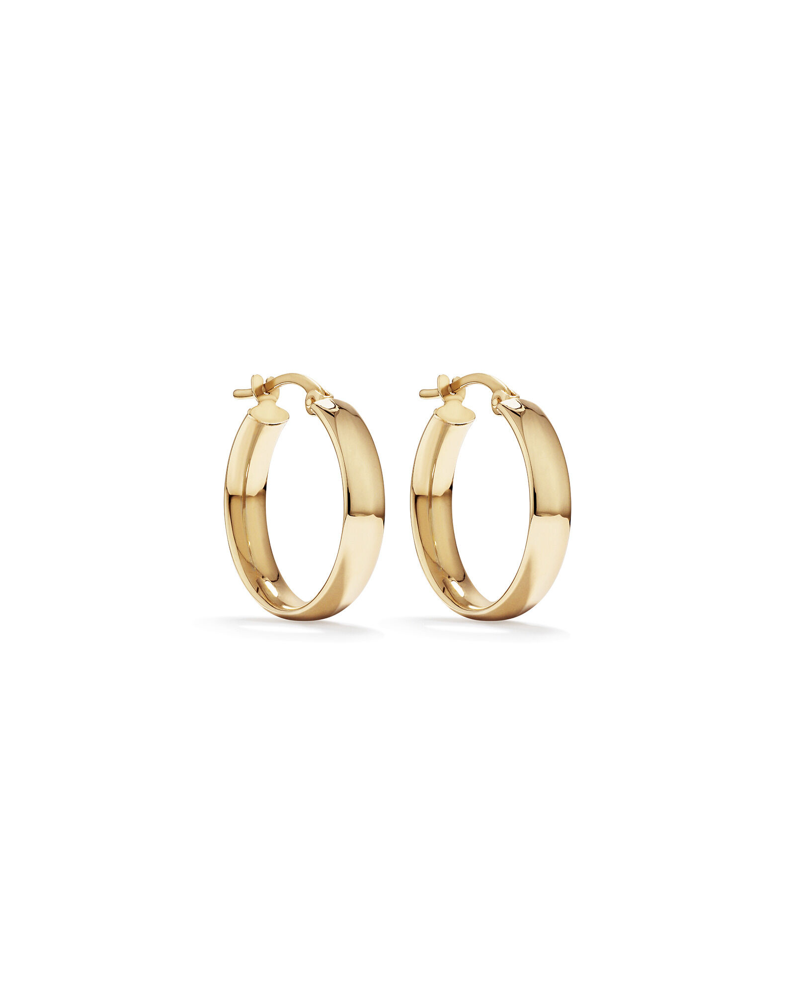 Hoop Earrings in 10kt Yellow Gold