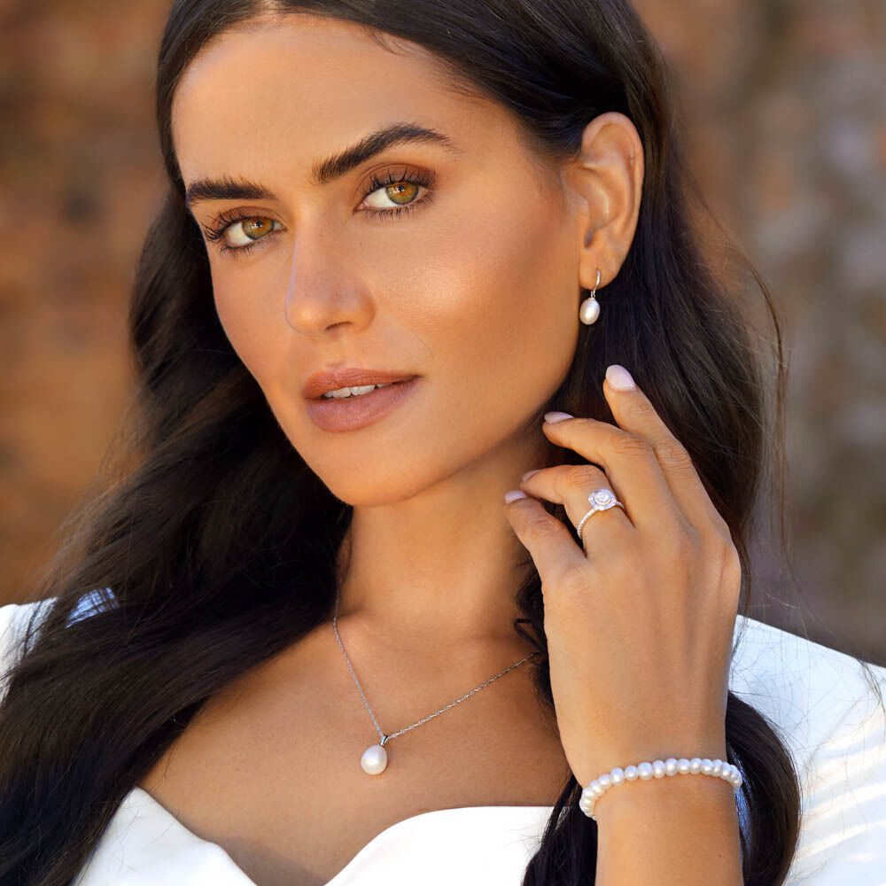 Michael hill pearl drop earrings 2025