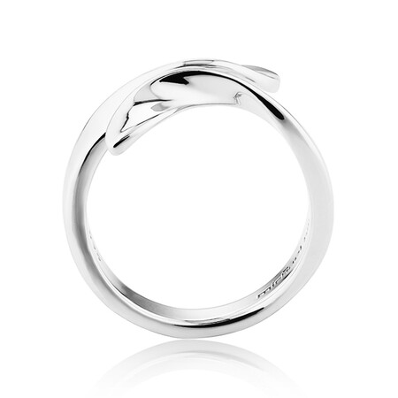 Sculpture Open Ribbon Ring in Sterling Silver Sculpture Open Ribbon Ring in Sterling Silver