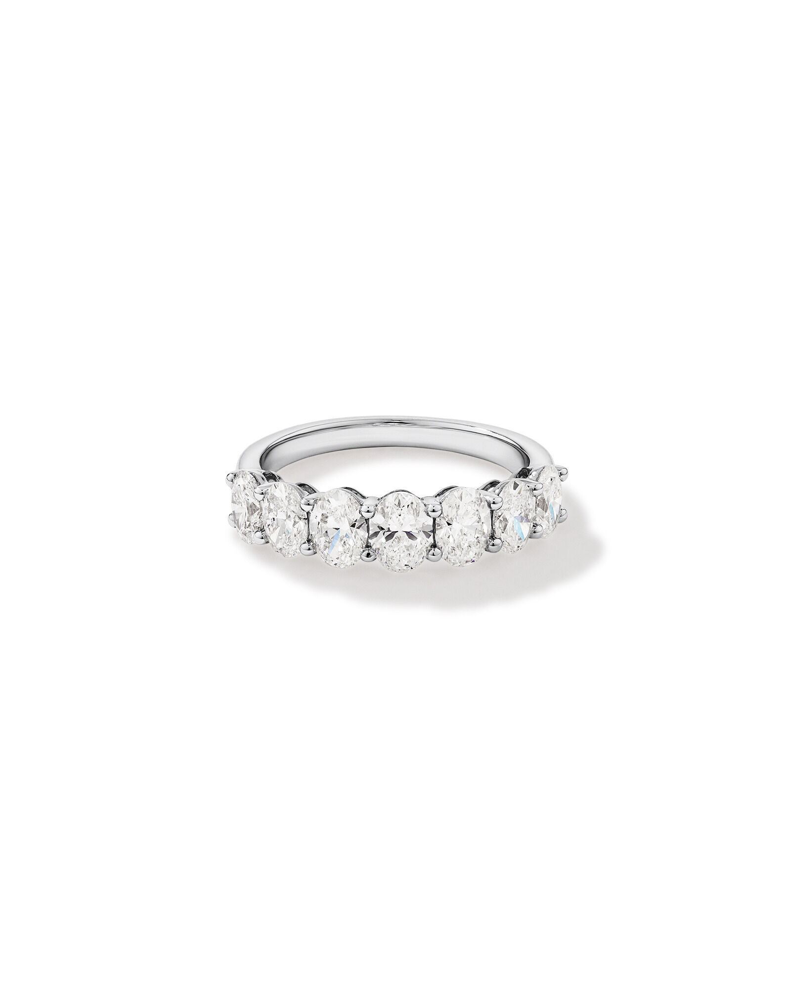 2.00 Carat TW Oval Laboratory-Grown Diamond Wedding Ring in 14kt Gold