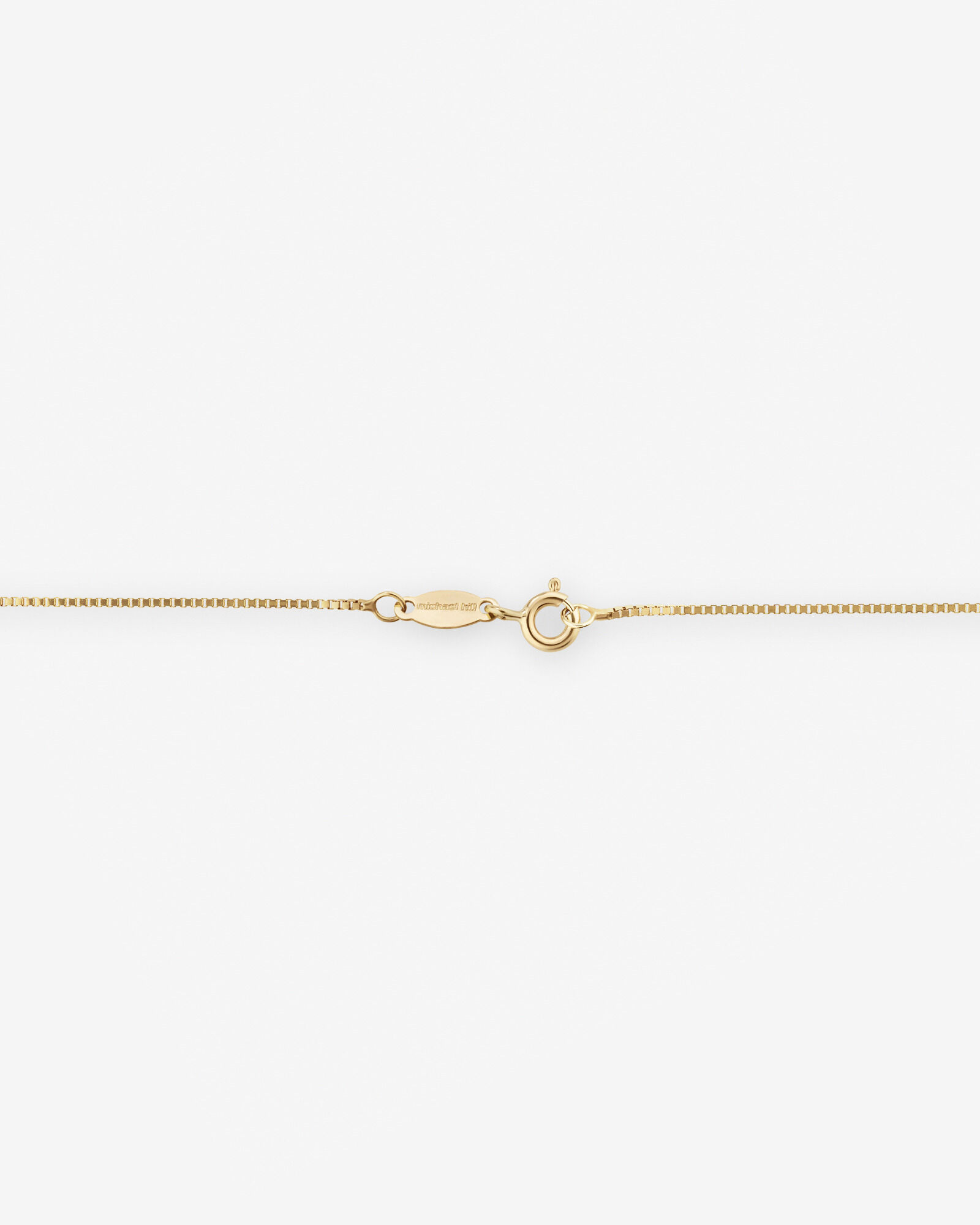 45cm (18") 0.85mm Width Diamond Cut Box Chain in 14kt Yellow Gold