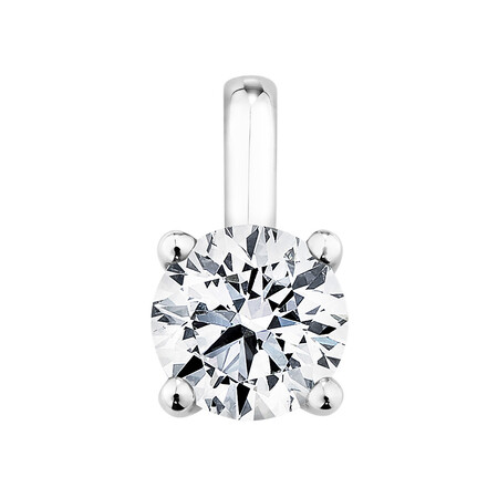 Solitaire Pendant with 1.0 Carat TW of Diamonds in 14kt Gold Solitaire Pendant with 1.0 Carat TW of Diamonds in 14kt Gold
